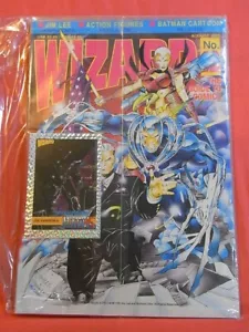 WIZARD: The Guide to Comics #12 - Polybagged with Shadowhawk trading card (1991) - Picture 1 of 3