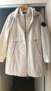 NWT CROSS OVER Betty Barclay ALL SEASON WOMEN'S Coat 4 IN 1 Grey PARKA SIZE 16 - Picture 1 of 5