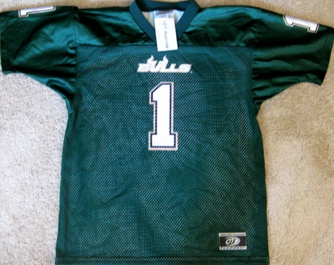 SOUTH FLORIDA BULLS YOUTH FOOTBALL NCAA JERSEY #1 YOUTH MEDIUM OR XL NEW! Cover
