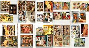 Nu*de painting / erotic art high CV collection 100 s/s MNH FREE SHIPPING #CNA253 - Picture 1 of 3