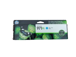 NEW Genuine HP 971XL Cyan High Yield Ink Cartridge CN626AM EXP 12/2015 - Picture 1 of 2