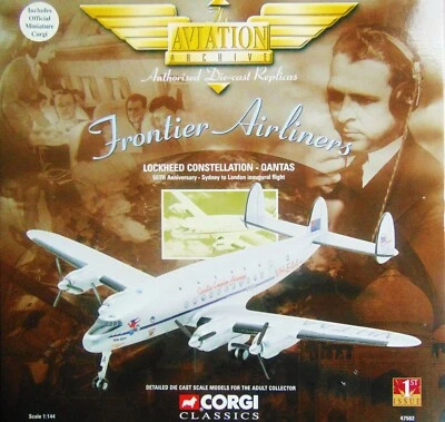 Corgi - Lockheed Constellation Qantas Sydney/Londres - con miniatura - 47502 1:144 Foto 1 de 3