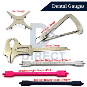 MEDENTRA Dental Gauges Bracket Positioning Measuring Height Gauge Caliper Crown - Picture 1 of 7