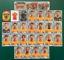 28 PANINI FOOTBALLERS STICKERS 2017-18 FIGURE COMPLETE TEAM BENEVENTO
