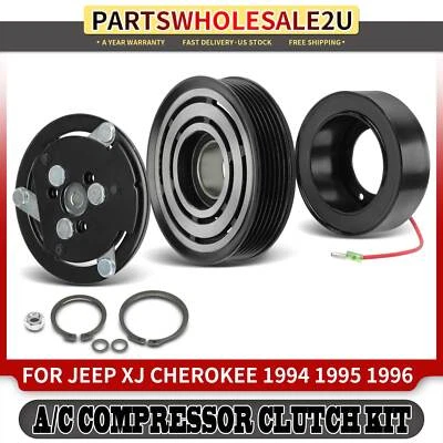 AC Compressor Clutch Kit for Jeep Wrangler YJ 1994 Cherokee XJ 1994 1995 1996 - Image 1 of 4
