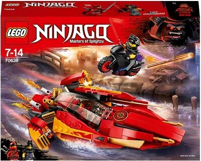 LEGO NINJAGO Masters of Spinjitsu 70638 — Le Bateau Katana V11 — Neuf et scellé - Photo 1/4