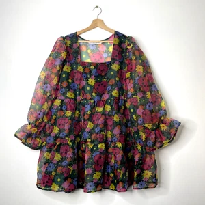 Twisted Wunder Dolly Heart Mini Dress Size UK 20 - Picture 1 of 14