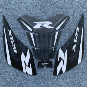 Suzuki GSXR GSX-R 250 Fuel Tank Pad Set Paint Protection Decal Black & White - Picture 1 of 1