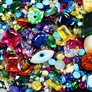 Natural Certified MOGOK Ruby Emerald Diamond Sapphire Turquoise Kyanite 128 Pcs - Picture 1 of 8