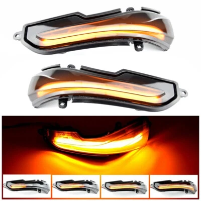 Luz indicadora de señal de giro de espejo lateral secuencial LED para Infiniti Q50 Q60 Q70 Foto 1 de 4