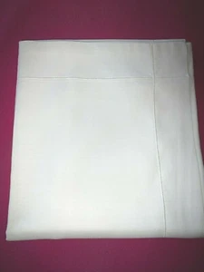 Ancienne taie d'oreiller en coton 73 cm x 69 cm réf T21 - Picture 1 of 2