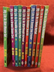 The Incredible World of Wally McDoogle "MY LIFE AS A" Lot of 10 Books Bill Myers - Picture 1 of 4