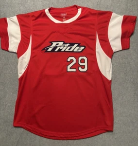 Natasha Watley USSSA Pride Trikot Damen Medium rot weiß NPF Softball - Bild 1 von 9