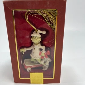 Lenox Dr. Seuss GRINCH WHO EXPRESS Ornament 2008 mit Karton - Bild 1 von 4