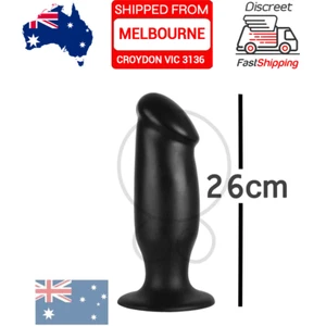 X-MEN HUGE 10.2" 26cm ANAL Butt Plug Monster Dildo Cock 7.5cm Thick -Upg EXPRESS - Picture 1 of 7