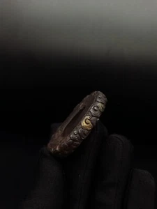 Espada japonesa patrón de nube Tsuba para Tanto, período Edo antiguo, A102 - Imagen 1 de 16