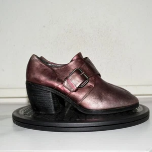 Marsell Metallic Leather Heel Bootie Women 36 - Picture 1 of 15
