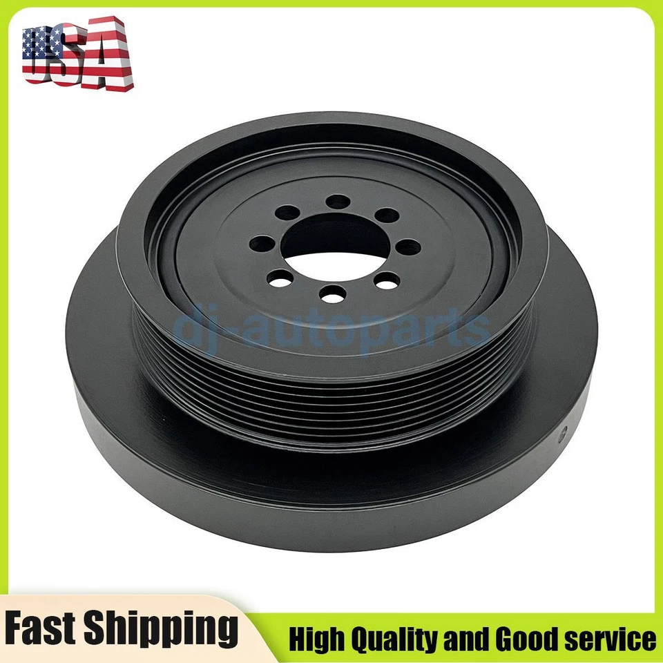 Engine Harmonic Balancer Crankshaft Pulley for BMW X1 X3 X4 X5 X6 xDrive35i Foto 1 de 4