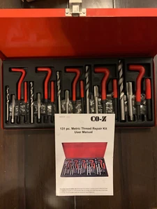 Orion Motor Tech Metric Thread Repair Tool Kit ~ HSS Drill Bits Taps Threaded In - Bild 1 von 3