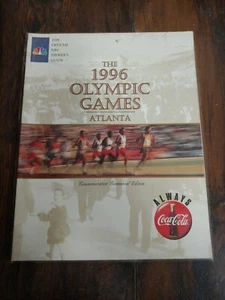 Vintage 1996 ATLANTA OLYMPICS NBC Official Viewers Guide Commemorative Centennia - Imagen 1 de 4