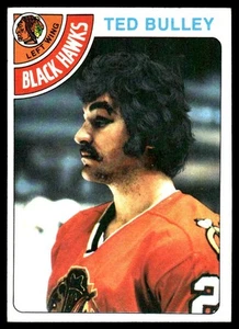 1978-79 Topps #217 Ted Bulley Chicago Blackhawks Rookie Hockey Card - Picture 1 of 2