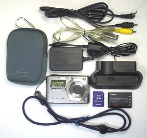 Casio EX-S500 Compact Digital Camera Gray, Thin, Reliable, Used - Picture 1 of 12