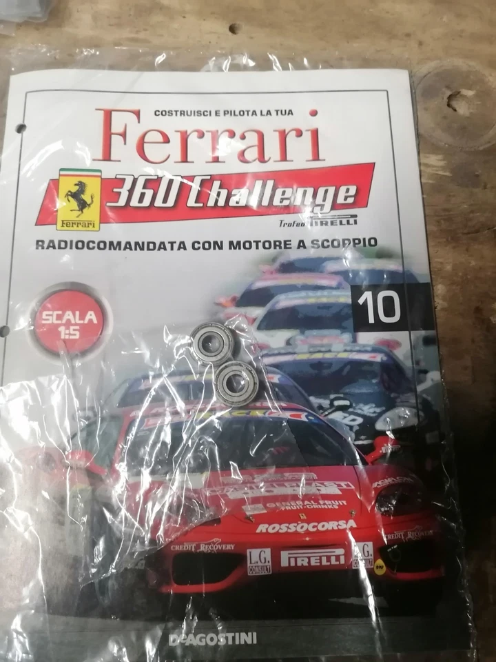 Ferrari 360 Challenge scala 1:5 Deagostini Uscita N 10 - Immagine 1 di 1
