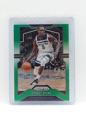 Gorgui Dieng 2019-20 Prizm NBA Basketball - #162 GREEN - Minnesota Timberwolves - Image 1 of 2
