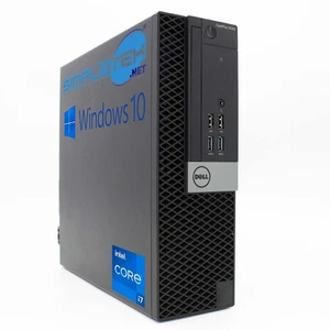 Dell OptiPlex 3040 SFF i7 6700 16GB 960GB Windows 10 Desktop Computer - Picture 1 of 5