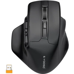 Kabellose Maus Große Hand Ergonomisch Bluetooth 4800 DPI 18 Monate Batteriela... - Bild 1 von 1