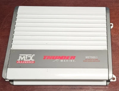 Amplificador marino MTX AUDIO WET500.1 500 vatios RMS mono bloque clase D Foto 1 de 4