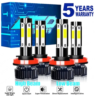 For Nissan Altima 2007-2018 6000K LED Headlight High Low Light Bulbs Kit Combo - Image 1 of 4