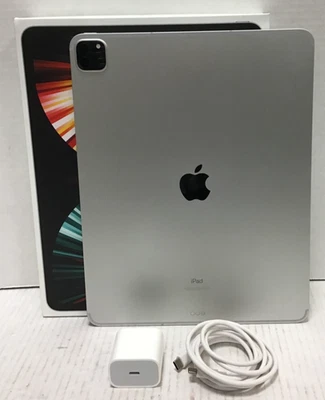 (MA3) Apple iPad Pro 12.9-inch (5th generation) A2379 1 TB, Wi-Fi + 5G - Silver - Image 1 of 4