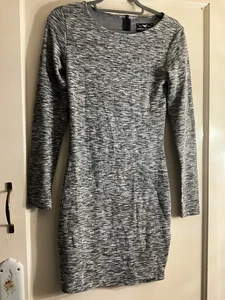 Superdry sartorial ladies grey marl jersey dress size small - Picture 1 of 4