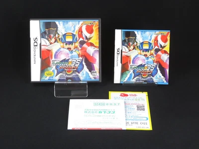 Tested Rockman EXE 5 DS Twin Leaders Mega Man Nintendo DS CAPCOM 2005 Japan 1 - Image 1 of 4