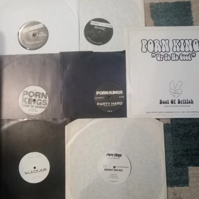 Porn kings 7x12" Vinyl Promo Mega Collection 20 Mixes white label AATW shimmy - Bild 1 von 4