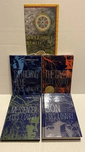 The Giver Quartet Box Set von Lois Lowry 4 Bücher + Karte - Bild 1 von 11