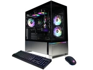 PC de escritorio para juegos CyberpowerPC GML70300 AMD Ryzen 7 8700F 32 GB DDR5 2 TB NVMe SSD - Imagen 1 de 6