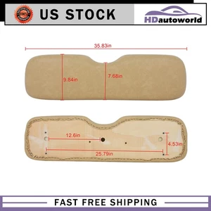 Golf Cart Front Back Cushion For EZGO RXV Tan - Picture 1 of 5