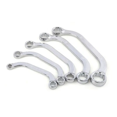 Automotive Tool Kit 5pcs U Shaped Ratchet Wrench Set with Multiple Sizes - Image 1 of 4