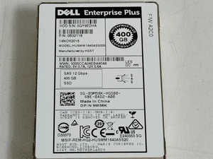 HGST Dell Enterprise Plus HUSMM1640ASS200 400 GB SAS 3 2.5 in Solid State Drive - Picture 1 of 6