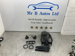 Vauxhall Corsa D Centre Console Dash Black Glass SRI Trim Kit 3 Door - Picture 1 of 6