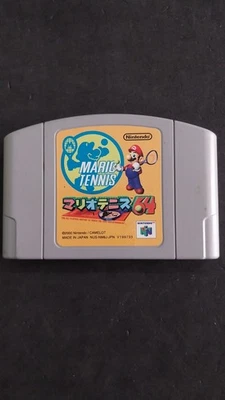 MARIO TENNIS NINTENDO 64 N64 USATO JAP GIAPPONESE USATO SOLO CASSETTA - Immagine 1 di 2
