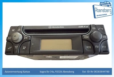 gebr. MERCEDES BENZ CD-Radio Autoradio mit Code A1708200386 MF2910 #3436 - Bild 1 von 4