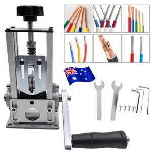 Wire Stripping Machine 1.25-38mm Portable Cable Stripper Wire Stripping AU - Picture 1 of 13