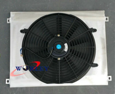 FOR 1992-1999 BMW E36 M3 325 328 M3 MT + aluminum SHROUD & 16" FAN - Image 1 of 4