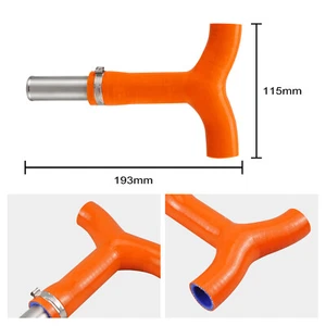 For KTM 150 250 300 350 450 500 XCW EXC F 2020-2023 Frame T-Piece Radiator Hose - Picture 1 of 7