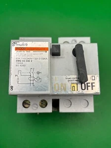 Merlin Gerin EMG 63 030 2 63A 30mA RCD - Foto 1 di 4