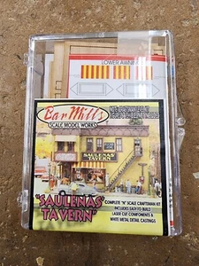 N Scale Bar Mills Saulenas Tavern Craftsman Kit #0931 - Picture 1 of 3