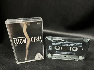 Showgirls Soundtrack Music from and Inspired OST Film Cassette Tape (1995) - Image 1 of 4